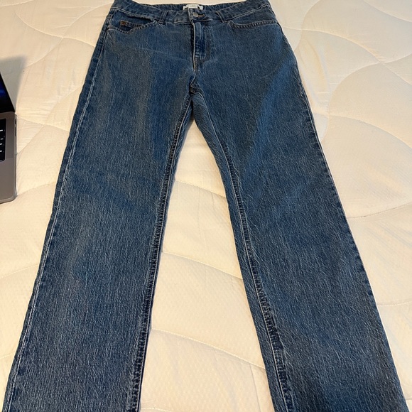 H&M Blue Straight Leg Jeans - Picture 2 of 4